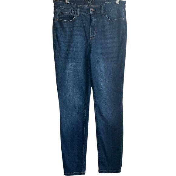 Judy Blue 11 / 30 Relaxed Fit Dark Wash Denim Jeans Casual Stretch - Picture 1 of 11